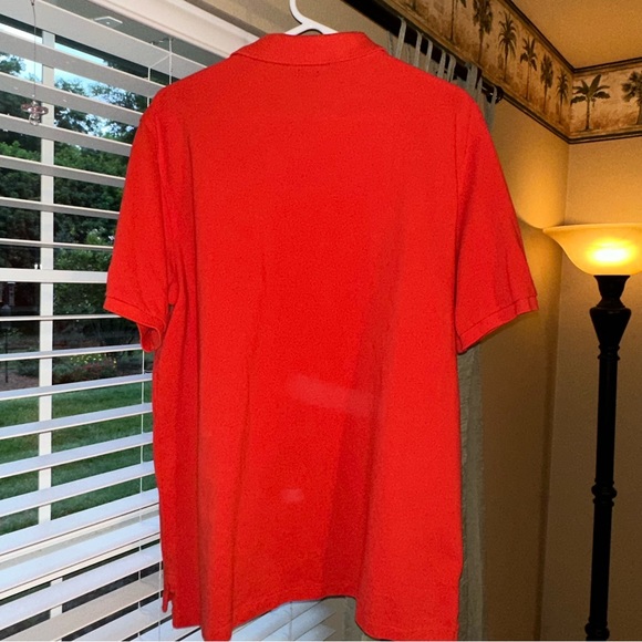 Men’s Ralph Lauren Orange Polo, large, like new - Picture 3 of 5